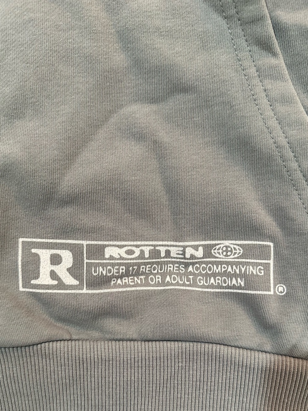 DRY ROT RATED Men’s Zip Up - Gray - M - Picture 4 of 6